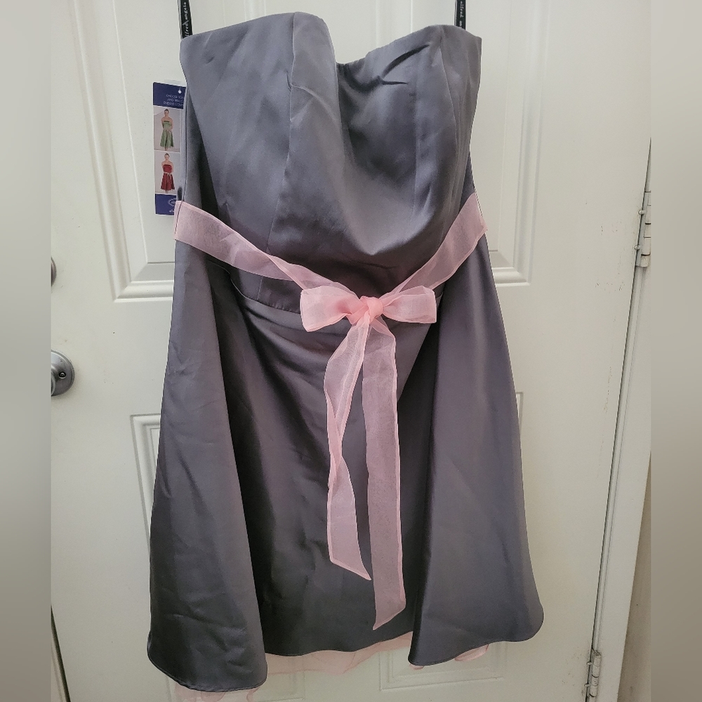 Alfred Angelo strapless dress
